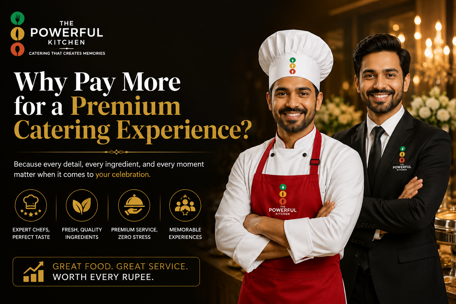 Why Pay More for a Premium Catering Experience?