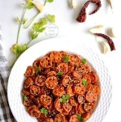 Crispy Lotus Stem Honey Chilli