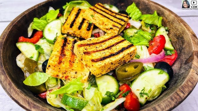 Grilled Paneer Salad