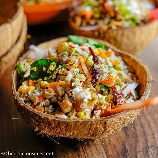 Coconut & Sprouts Salad