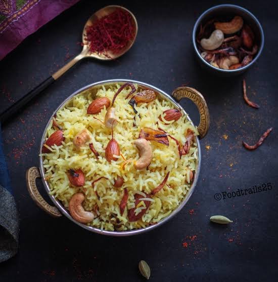 Zafrani Pulao
